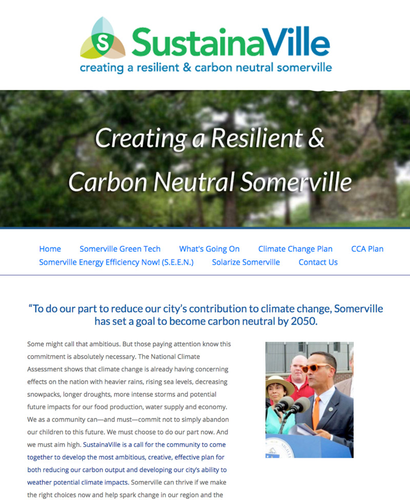 Thumbnail preview of sustainaville.com